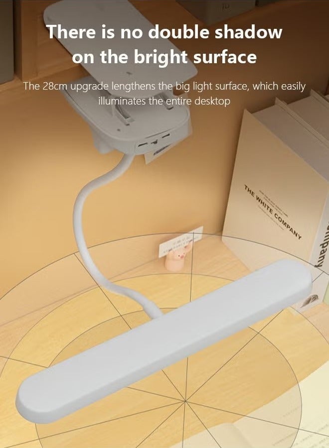 Beauenty LED Clip Desk Lamp Atmosphere Night Light Student Study Special Eye Protection Bedside Lamp Bedroom Dormitory USB Reading Lamp - Image 4